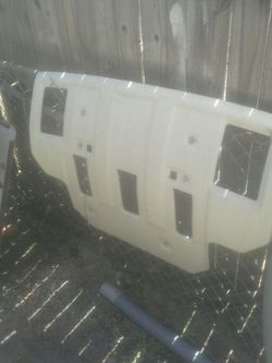 Eng Metal plate protector for toyota cj