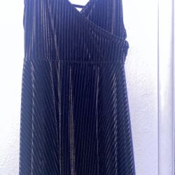 Black Velvet Dress