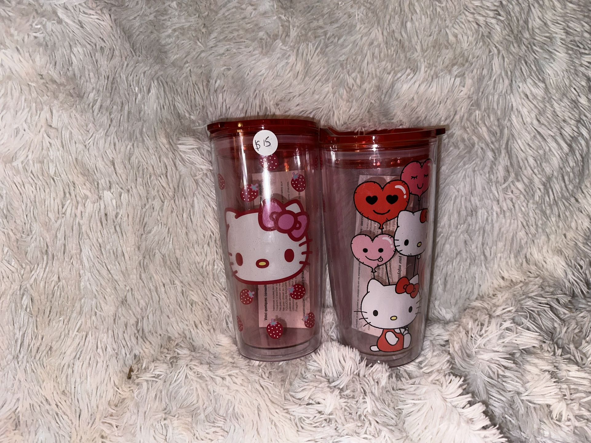 Hello Kitty Bottle No Straw Water Bottles