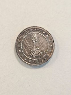 State Of New Mexico Yucca 1 Gram Sterling Silver Mini Medal