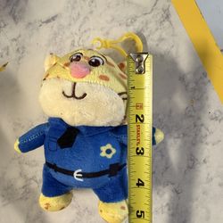 Zootopia plushies for the kids backpacks 🎒