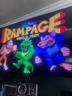 Ps1 Rampage World Tour Arcade/Video Game