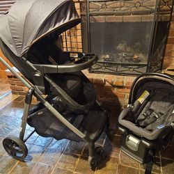 Graco Modes Trio Travel System  Charcoal