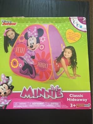 Minnie Mouse Basic Twist, Pop, & Play Indoor Tent No Assembly Required Intended for Children Ages 2 to 5