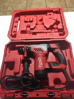 Milwaukee 1-1/8 sds plus rotary hammer kit