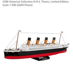 Lego Titanic - Cobi Brand (Already Put Together)