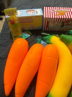 Squishies $10 for the big ones.