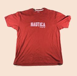 Nautica Sail boat xxl red men’s t shirt