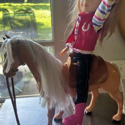 Paradise Kids Doll And Horse