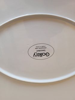 Gallery Beaded Turkey Platter