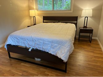 Queen Bed Frame with Headboard