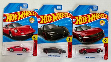 Hot Wheels Ferrari 3-Car Set 2026
