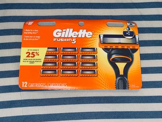 Gillette Fusion 5 proglide cartridges.