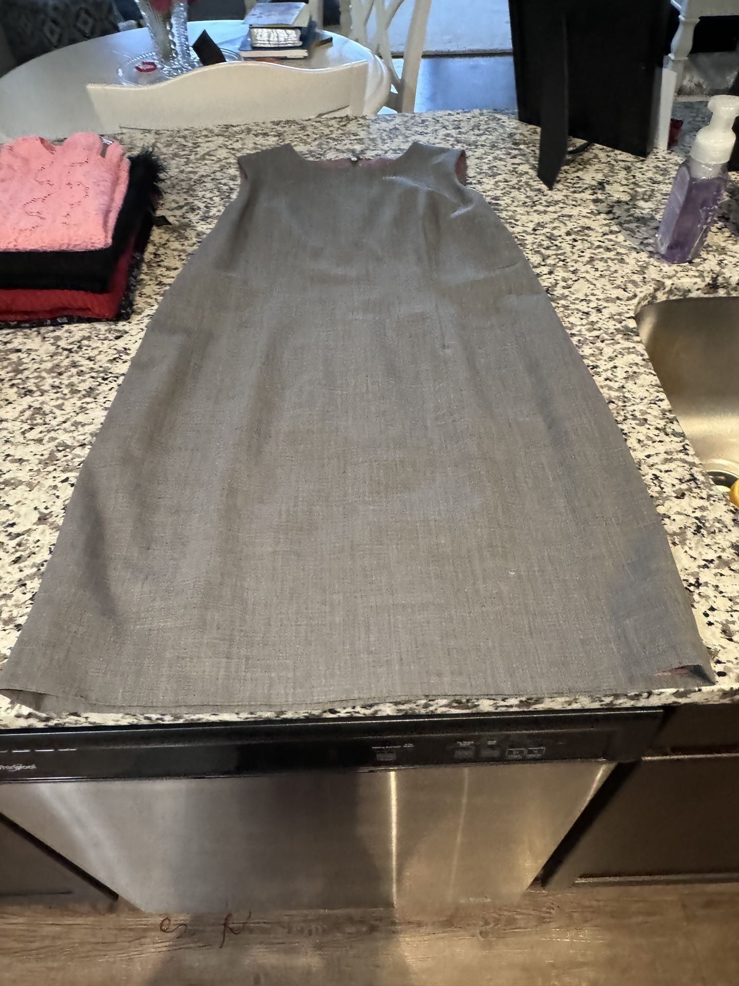 Gray dress for sale.  