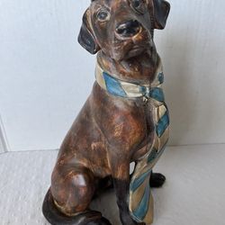 Vintage 2000 Hound dog 12” Tall (sculpted on Plasticine)