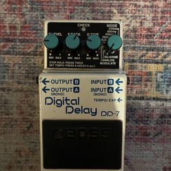 Boss DD-7 Digital Delay Guitar Pedal