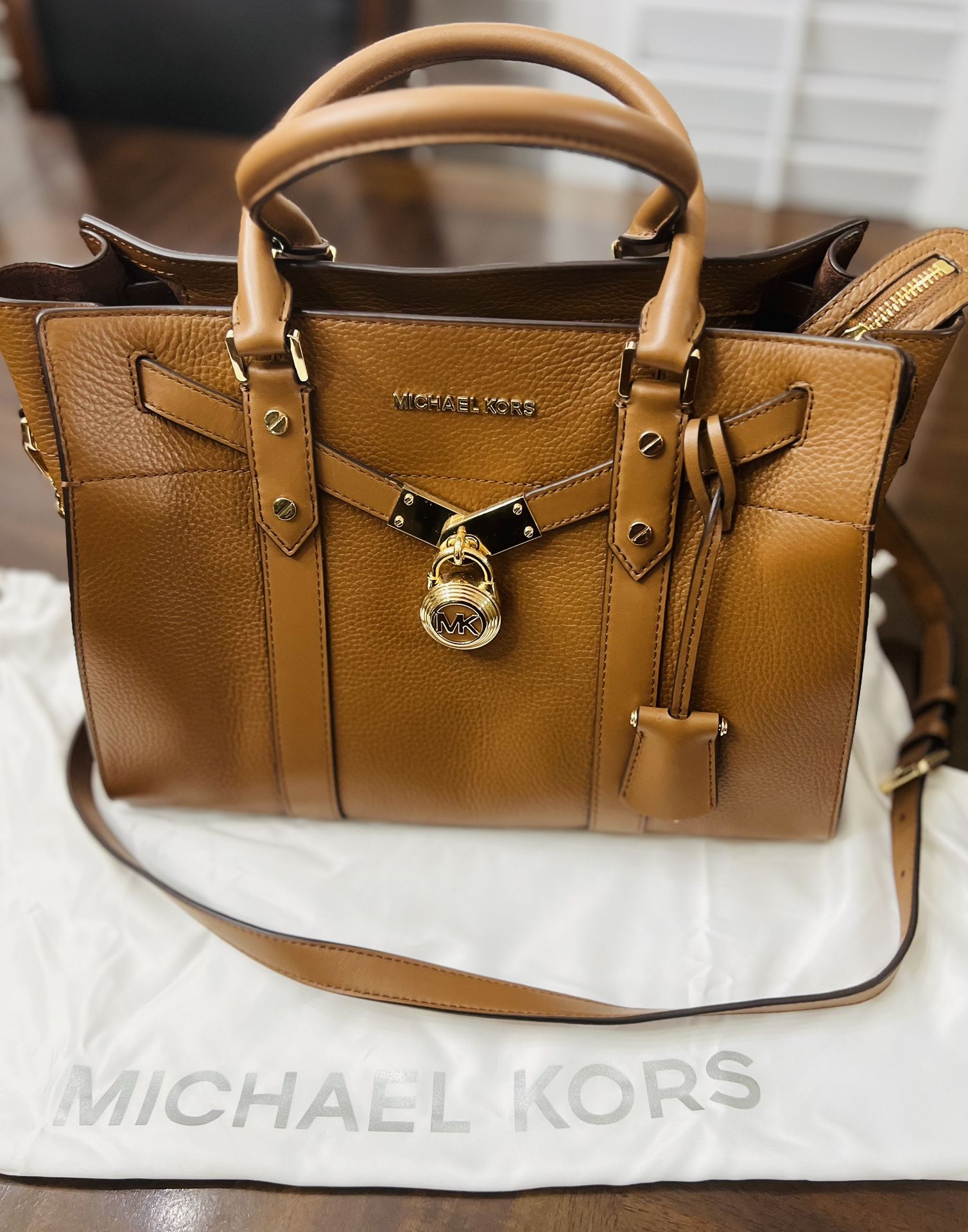 Michael Kors Luggage Leather Satchel $80