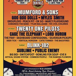 Innings Festival 3-Day GA Bracelets for sale! They are sold out.