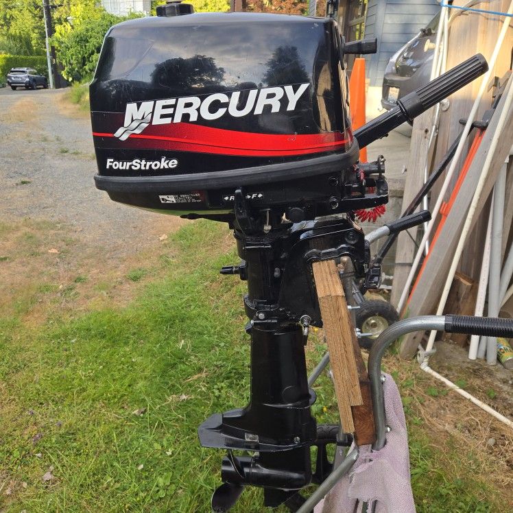 4 HP, 4 STROKE, Mercury Motor