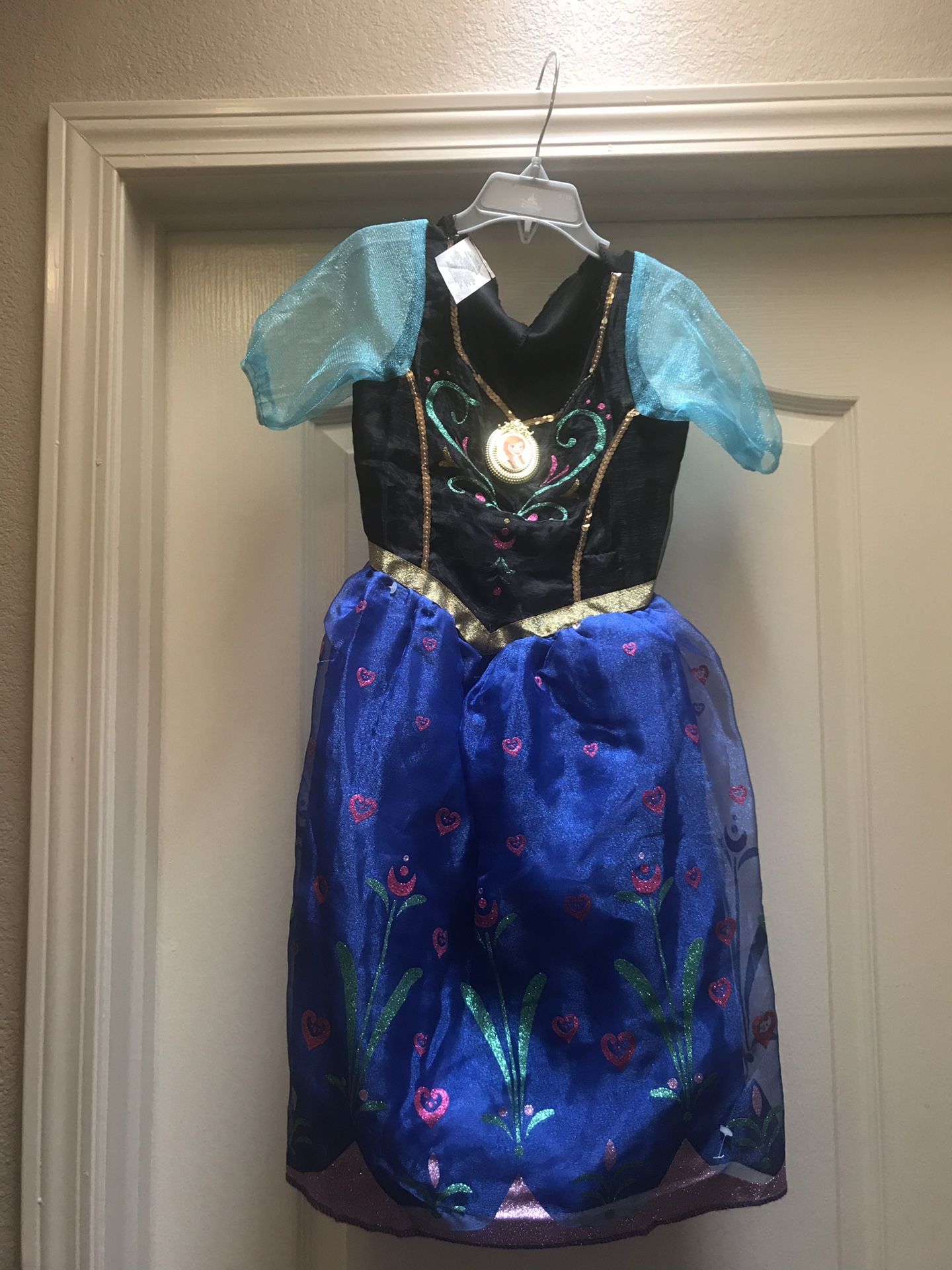Frozen Ana dress 4/6x