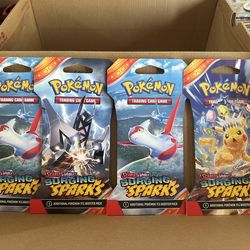 Surging Sparks Sleeved Booster Packs