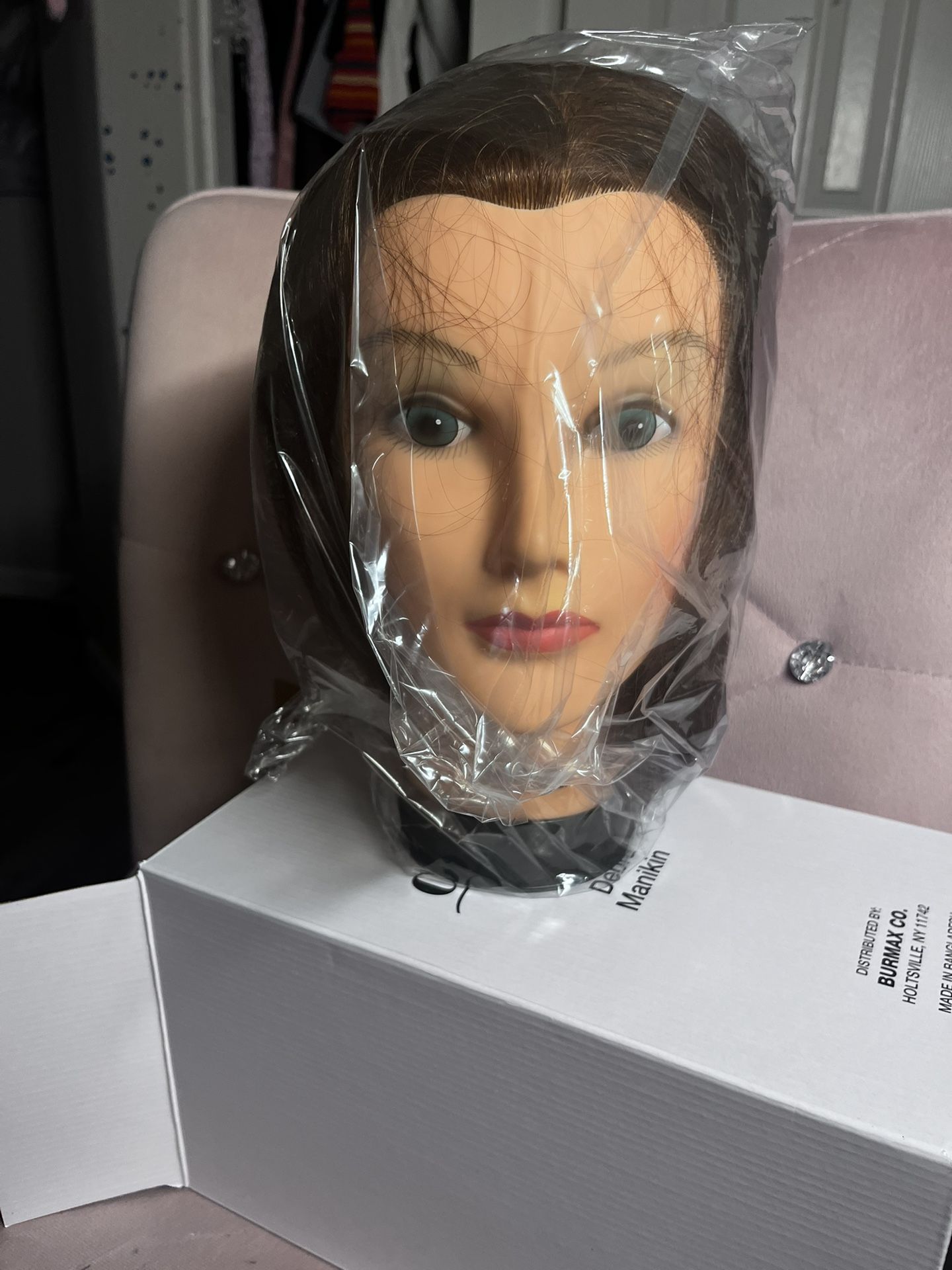 Hair Cutting Doll Head 