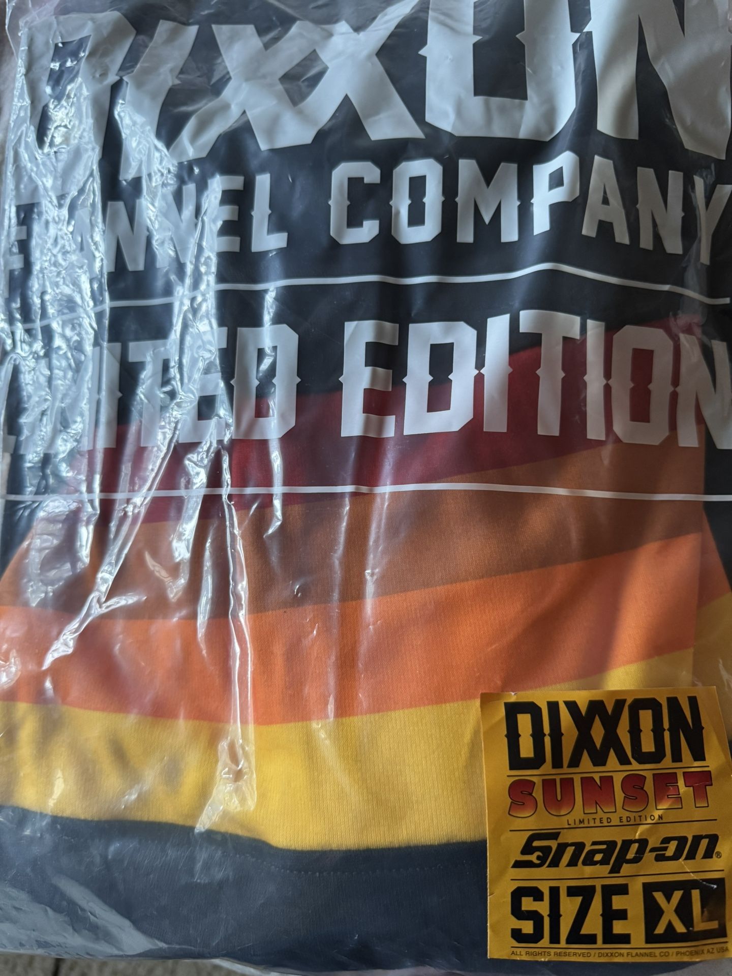 Dixxon Snap On limited edition hoodie XL