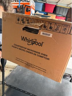 Brand new whirlpool microwave