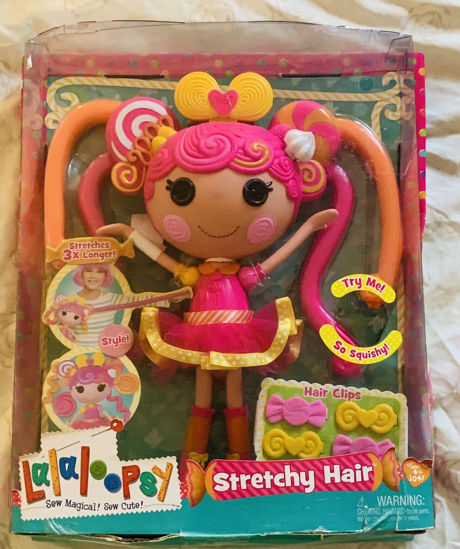 Lalaloopsy Stretchy Hair Hair Doll In Box Toy 2010