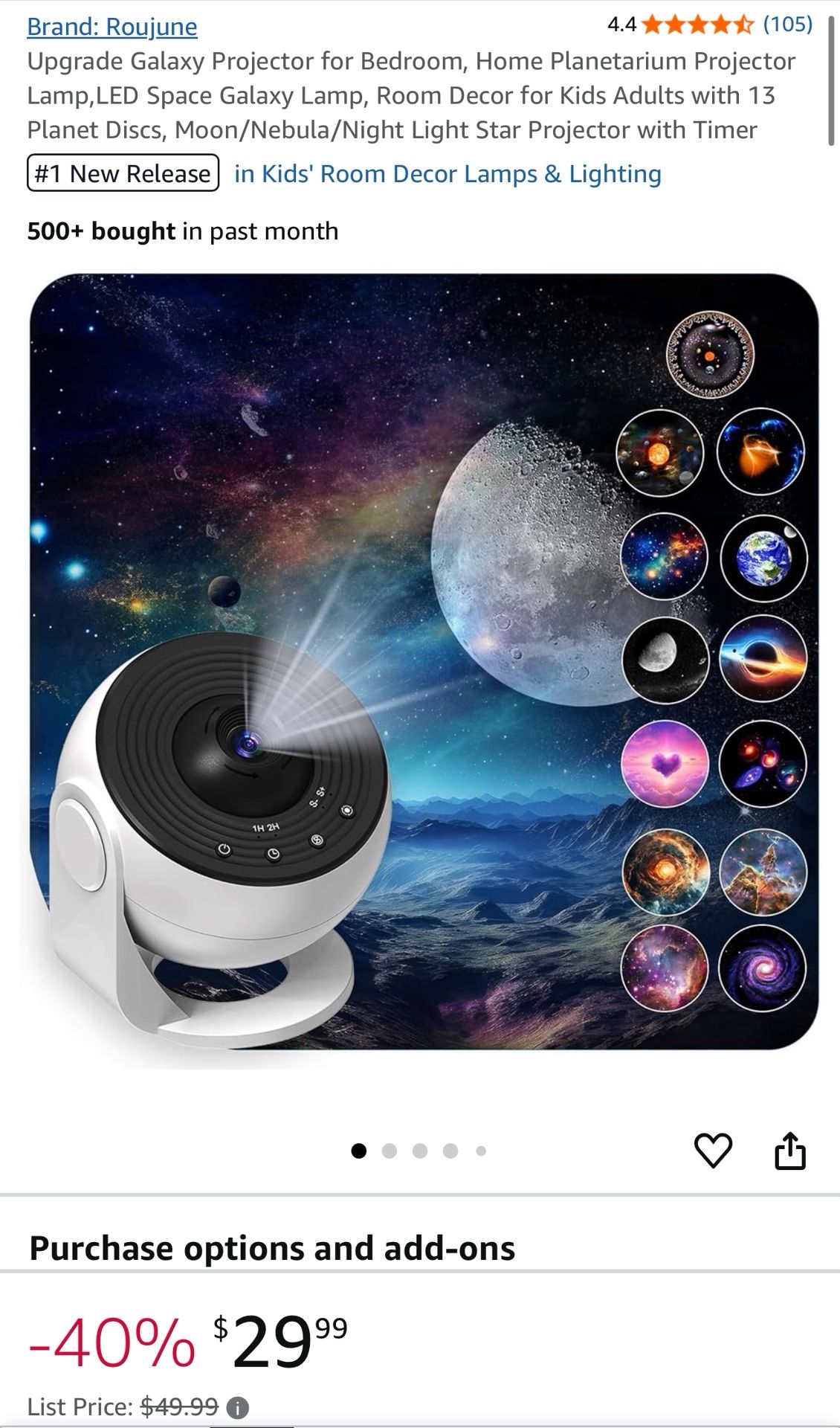 Galaxy Projector