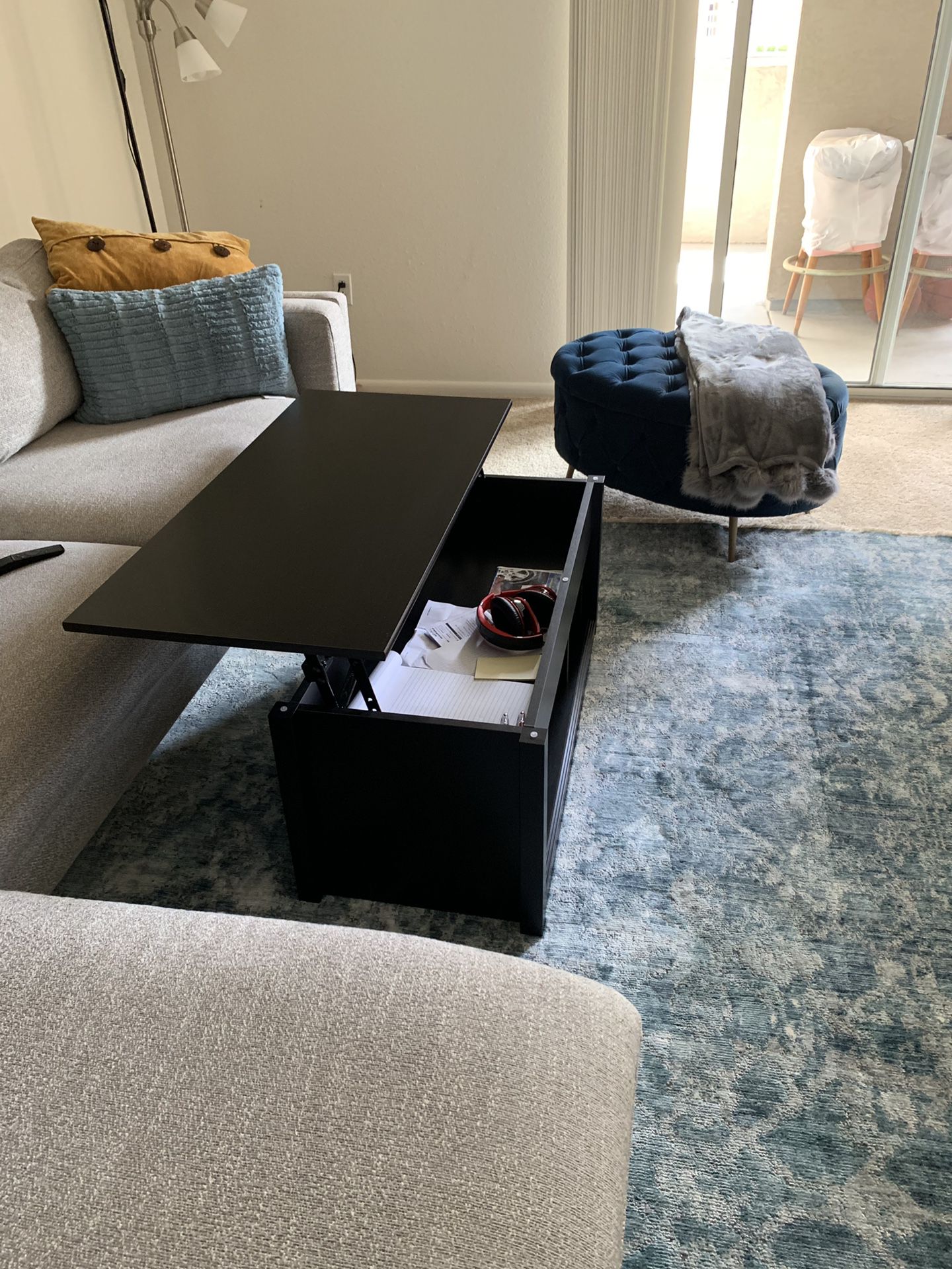 Black Coffee table from Sauder
