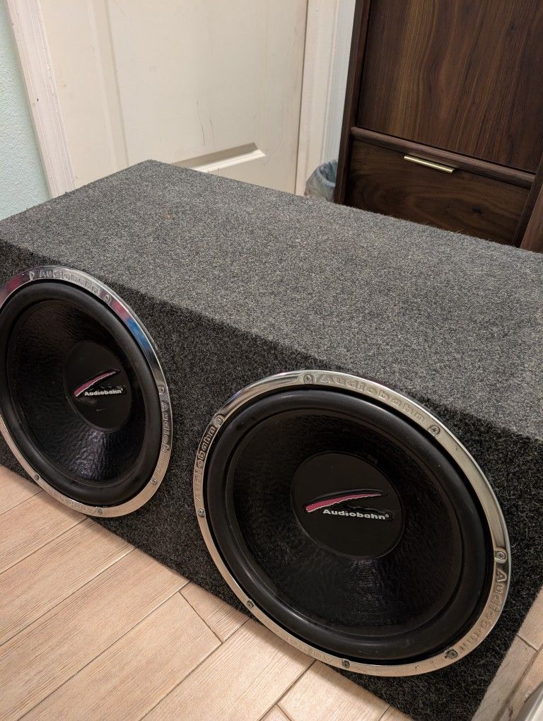 Audiobahn 15" Subwoofers 