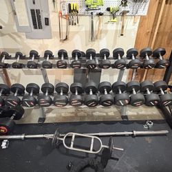 Kilogram Dumbbell Set Plus Rack