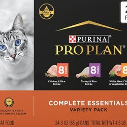 Pro Plan Variety Pack,Cat,3 Flavors