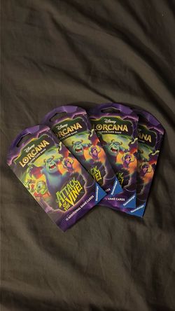 Disney Lorcana Attack of the Vine blister