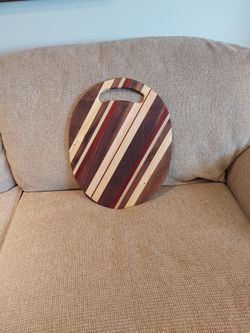 Handmade Woden Charcuterie Board, Made With 5 Different Woods, Rate, Beautiful