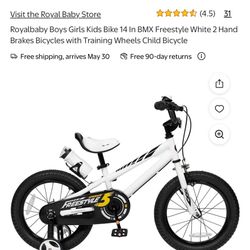 Kids bike 14”