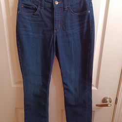 Petite Dark Blue Lee Jeans 
