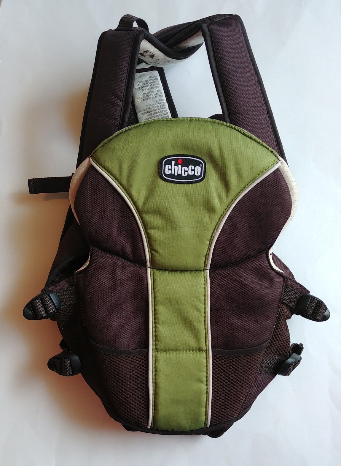 Chicco ultra-soft 2-way infant baby carrier backpack 7.5 to 25 lb