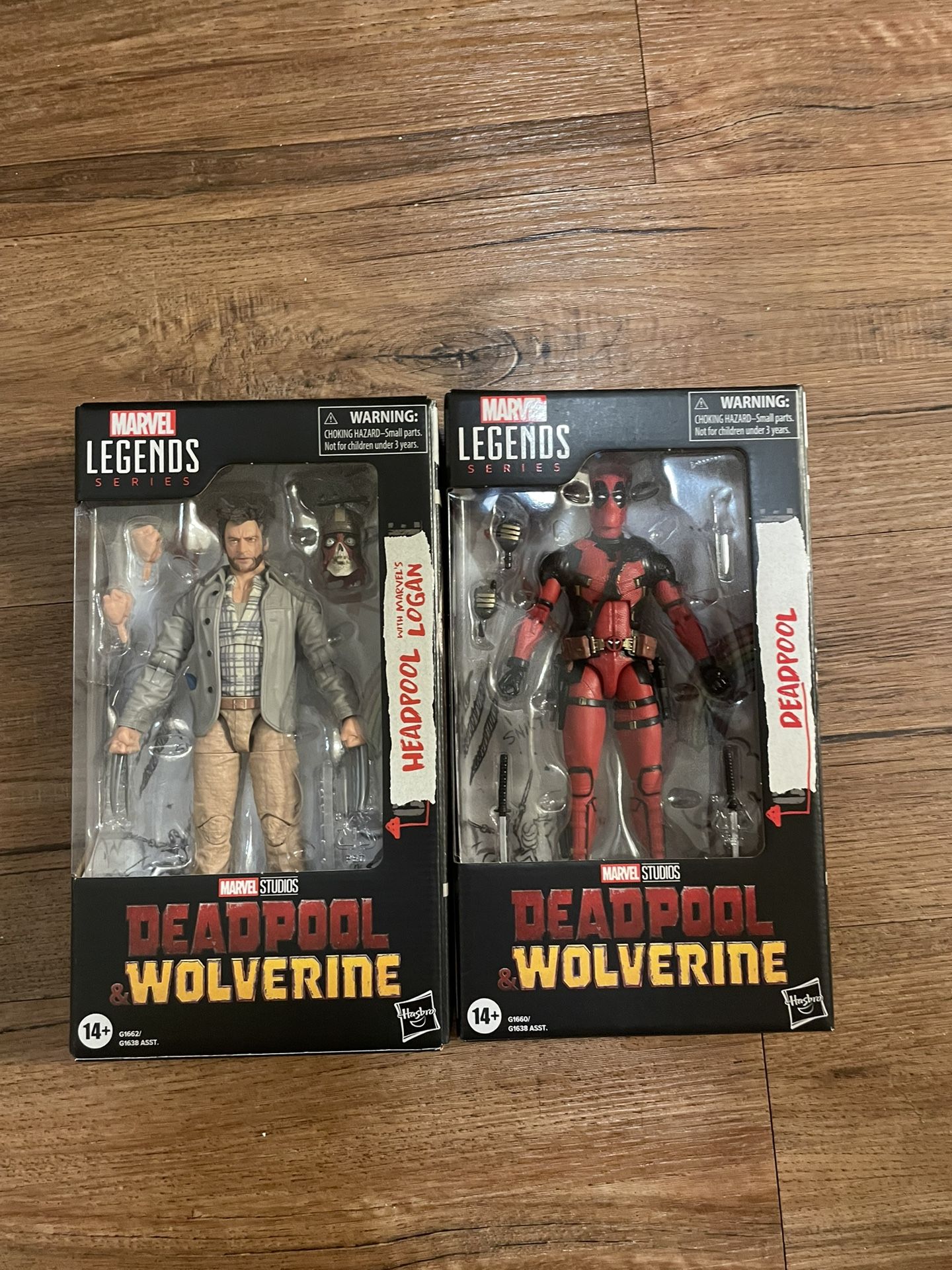 Marvel Legends Deadpool And Wolverine Figure Lot