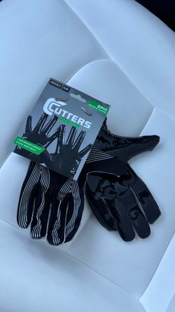 Adult Cutters Football Receiver Gloves Size S/M