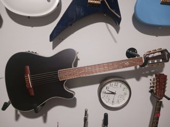 Tim Henson Ibanez electric acoustic nylon string with built-in tuner phaser and EQ