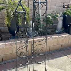 Metal outdoor decoration