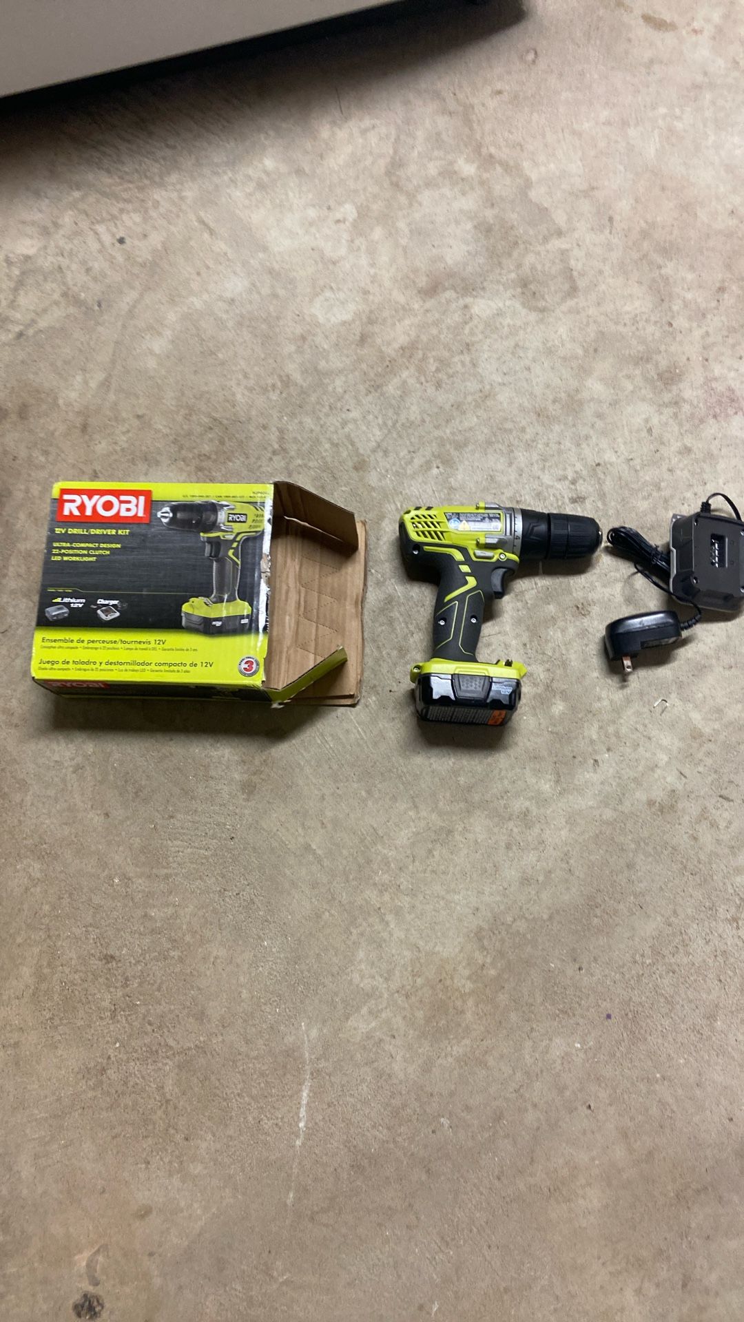 Ryobi Drill Set