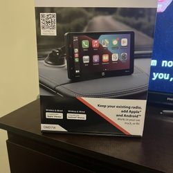 Dual Dash Mount 7” Touchscreen Monitor With Wireless Apple And Android 