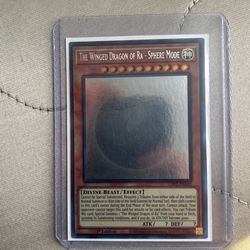 The Winged Dragon Of RA -Sphere Mode Ghost Rare