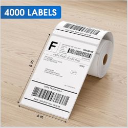 Max gear 4”x6” Direct Thermal Labels 