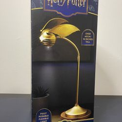 Harry Potter Golden Snitch Posable Desk Lamp – Magical Room Light