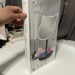 Cat Vanity Desk mirror 