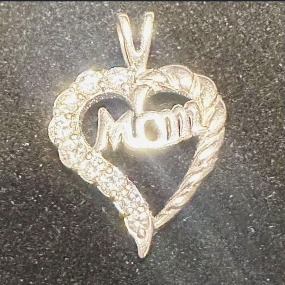Mom Silver Pendant